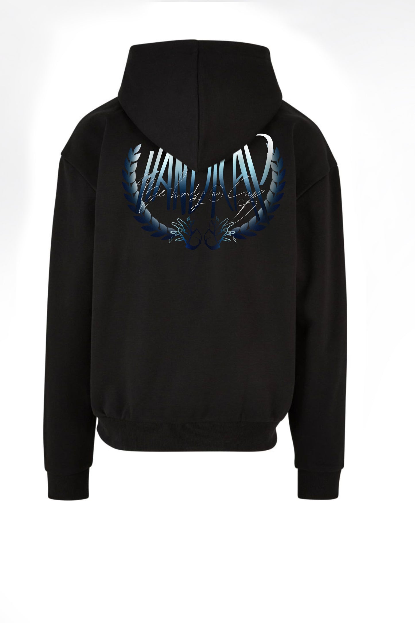 Sudadera negra Blue Race Handicap 001